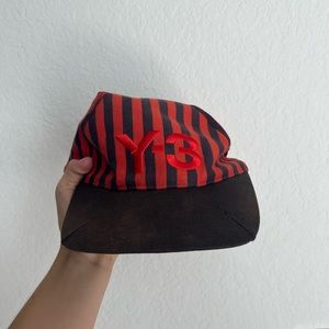 Adidas x Y-3 Yohji Yamamoto Striped Logo Fullcap